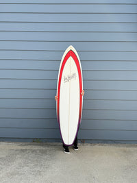 6'6" HOOK RAIL SINGLE FIN