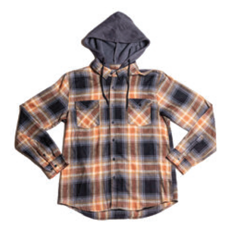 MILL VALLEY HOODED FLANNEL