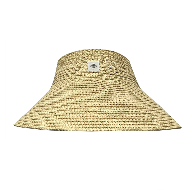 SANDY STRAW VISOR